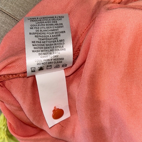 NWT JOIE Orange High Neck Sleeveless Tank Top - S - Picture 10 of 11